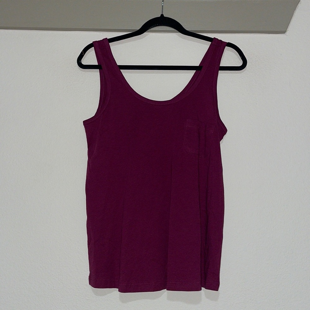 Skin Ciara Pocket Front Tank Top in Wild Orchid SZ 0/US XS NWOT